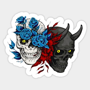 Skills with Flowers Sticker